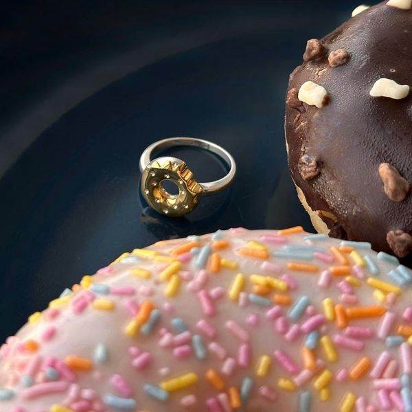 Каблучка &laquo;Donut&raquo; 110032 фото